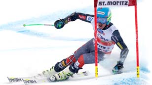 St. Moritz obrovský slalom Ligety